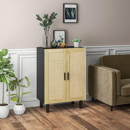 Sideboard Buffet Cabinet, Kitchen Cabinet, Coffee Bar Cabinet with 2