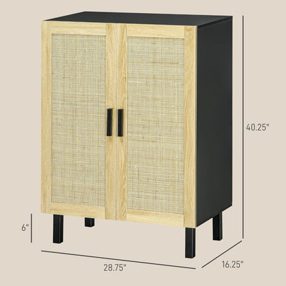 Sideboard Buffet Cabinet, Kitchen Cabinet, Coffee Bar Cabinet with 2