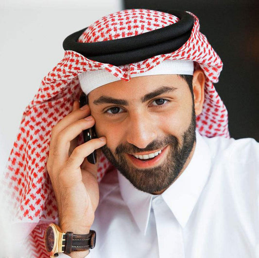 Saudi Arabia men's headscarves